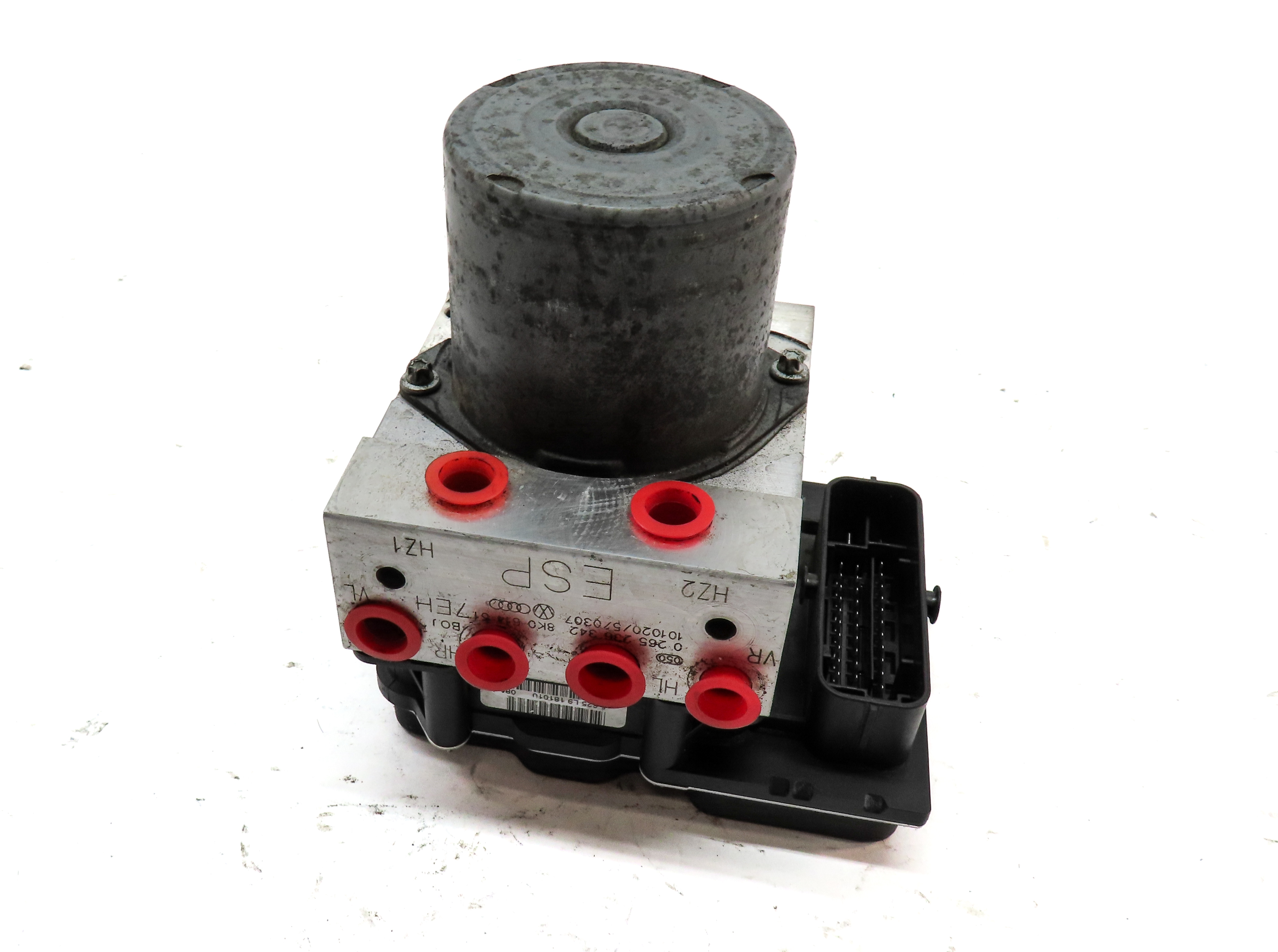 AUDI - 2009 A4 SEDAN WAGON / 10-12 A5 CONVERTIBLE (B8 8K 8T) FWD ABS BRAKE PUMP — exact item pictured
